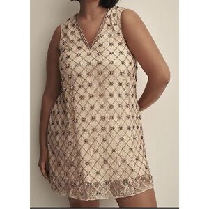 ANTHROPOLOGIE ~LETMEBE
Embellished Shift Dress (NWT)